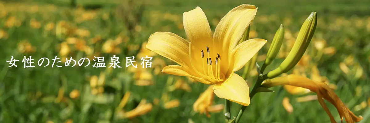 女性専用温泉民宿